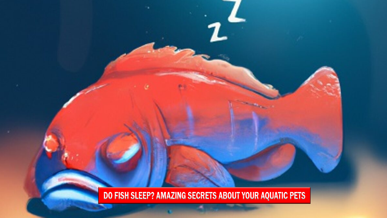 Do Fish Sleep Amazing Secrets About Your Aquatic Pets