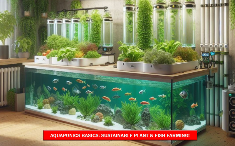 Aquaponics Basics: Sustainable Plant & Fish Farming!